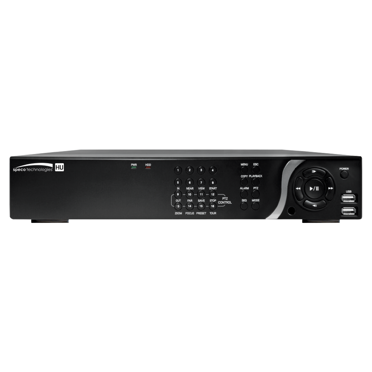 ( speco_D16HU8TB ) 16 Channel 4K IP/TVI Hybrid Recorder TAA- 8TB