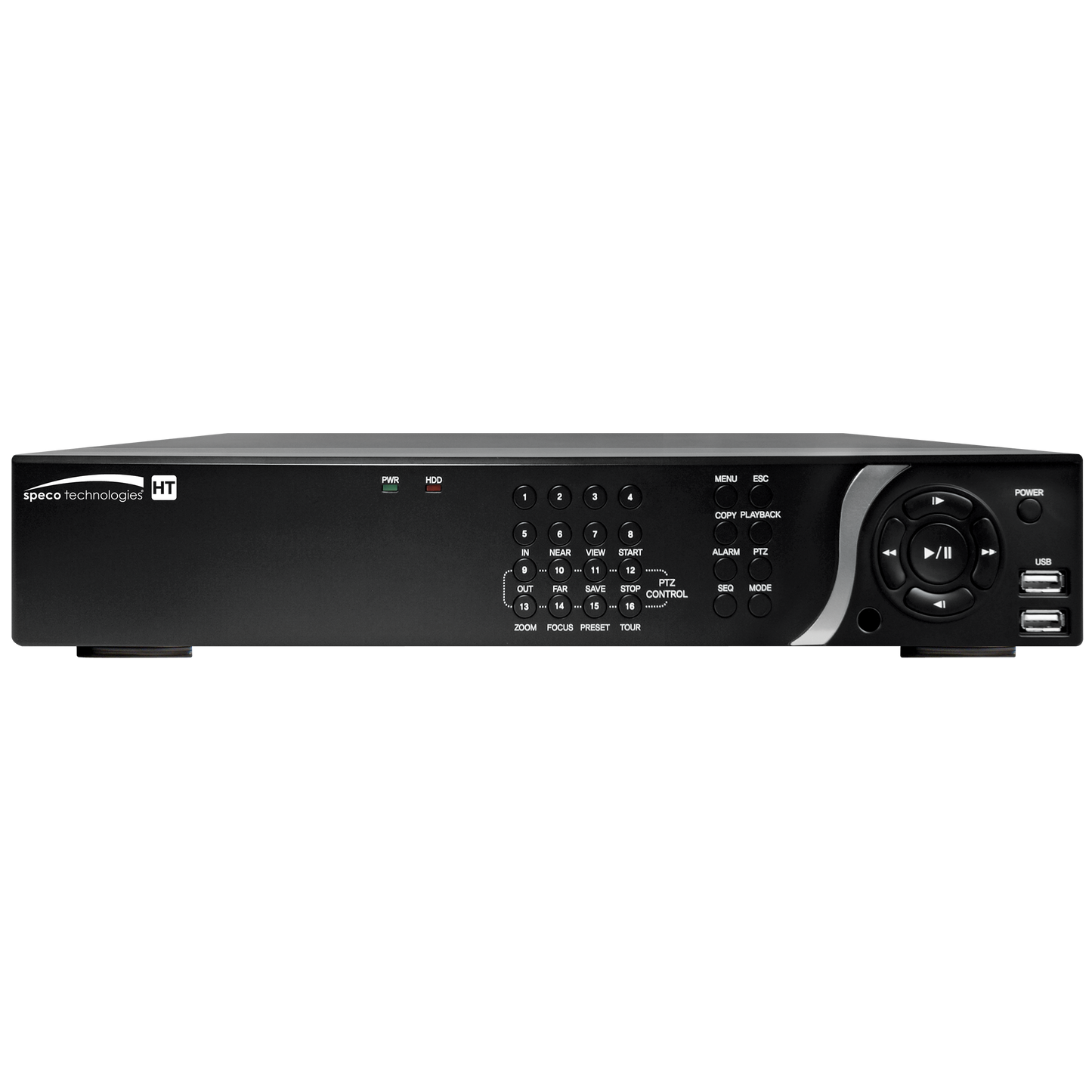 ( speco_D8HT9TB ) 8 Channel 1080p TVI & IP Hybrid DVR 9TB