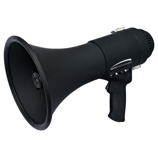 ( speco_ER370B ) 16 Watt Deluxe Megaphone with Siren- Matte Black