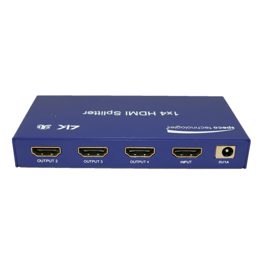 ( speco_HD4SPL2 ) HDMI 1 to 4 Splitter- Res up to 4K