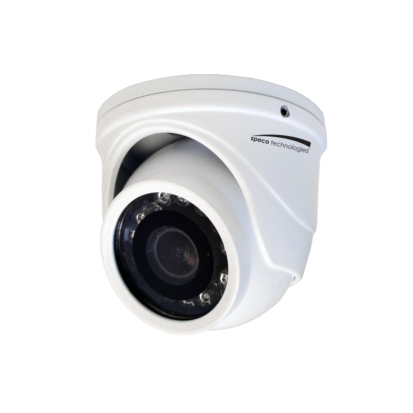 ( speco_HT471TW ) 4MP HD-TVI Mini IR Turret with 2.9mm lens - White color