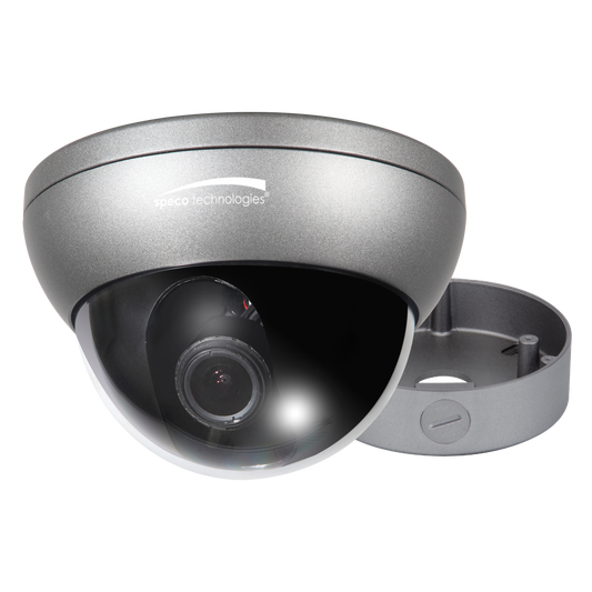 ( speco_HT7250T ) 2MP HD-TVI IntensifierT Vandal Dome Camera, 5-50mm lens, Grey Housing, Included Junc Box, UL, TAA