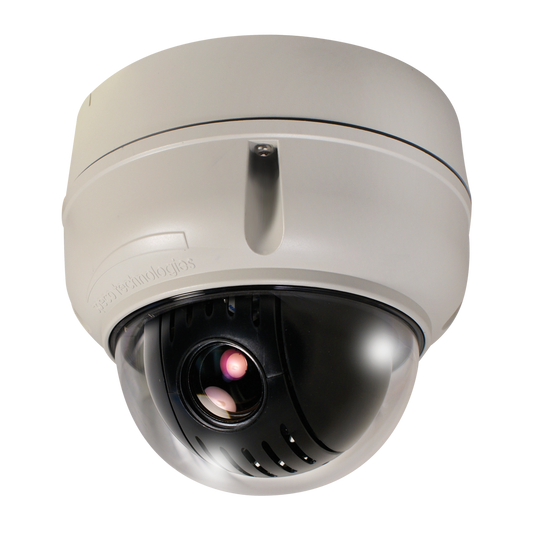 ( speco_HTPTZ20T ) 2MP HD-TVI Indoor/Outdoor PTZ Speed Dome Camera with 20x Optical Zoom Lens, White Housing