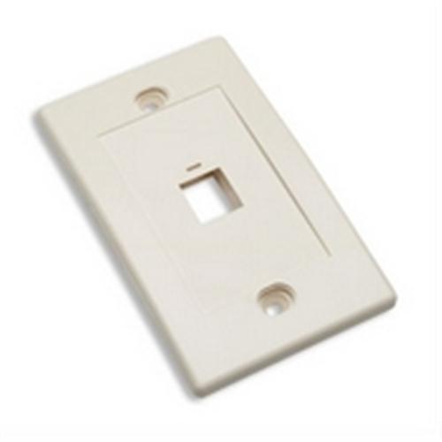 "Wall Plate Flush Mount, Ivory" (162654)