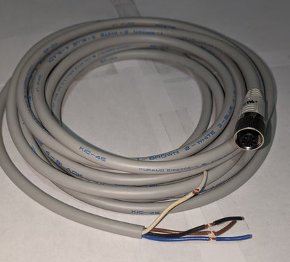 ( azbil_PA5-4ISX5UK ) YAMATAKE Cable with M12 connectors.