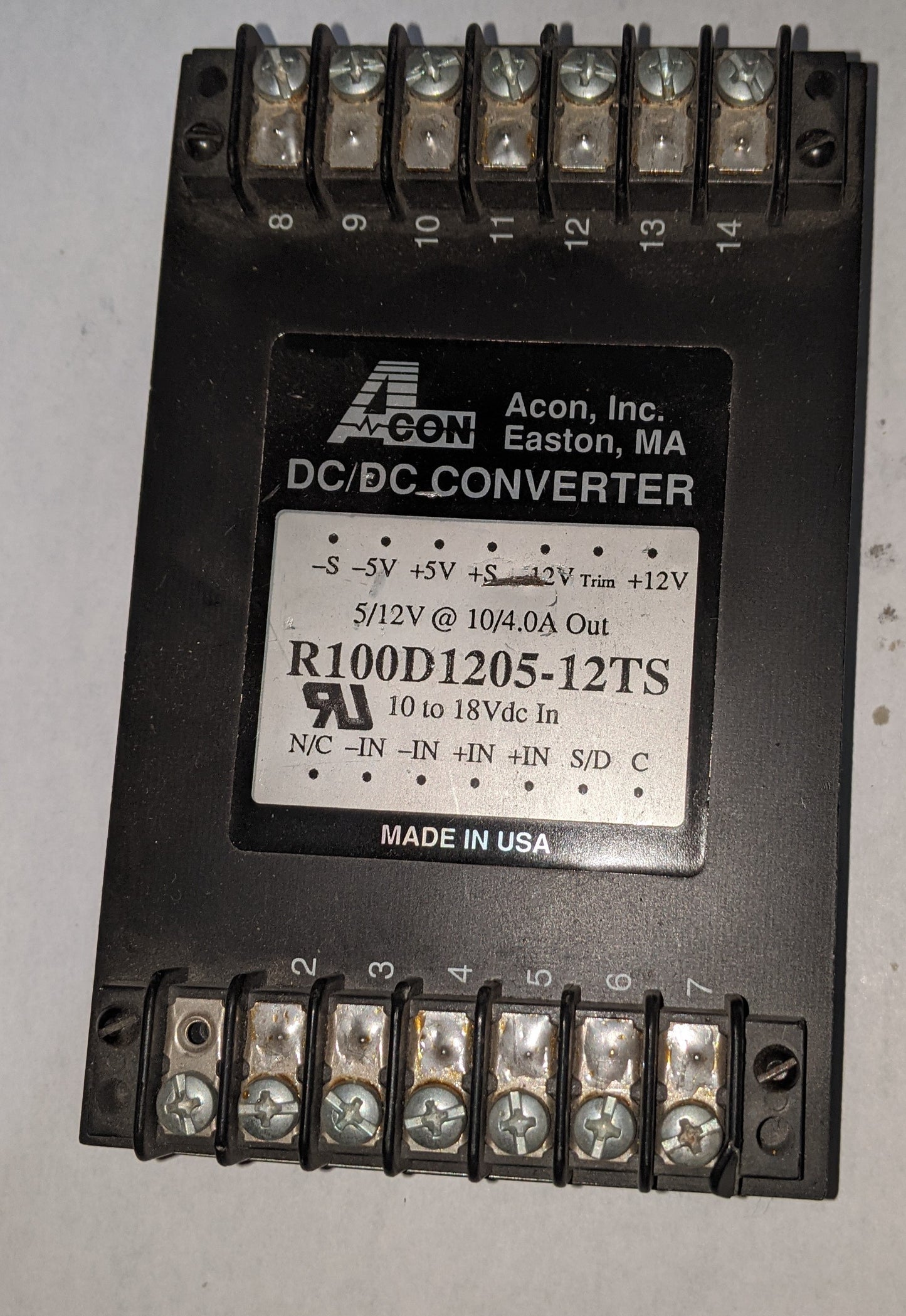 ( OS_R100D1205-12TS ) DC/DC CONVERTER