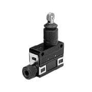 ( azbil_SL1-F ) Honeywell Sensing and Productivity Solutions MICRO SWITCH SL1 Series Limit Switch, Cross Roller Plunger (90°, Rotated Plunger), 1NC/1NO SPDT Snap Action, Compression Fitting.