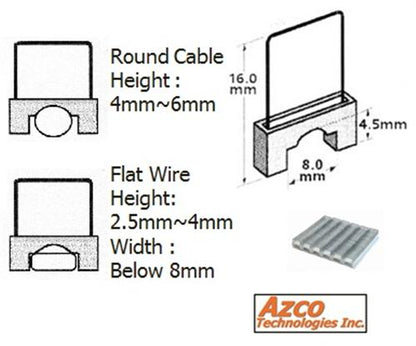 Staples for AZS667 - Small -         azco_AZ1405