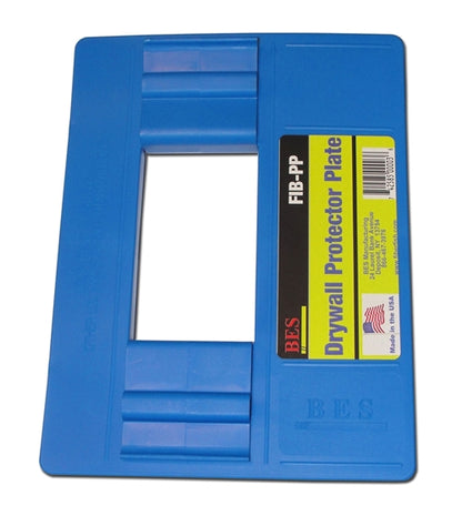 "Drywall Protector Plate, Single & Dual Gang" (besm_FIB-PP)