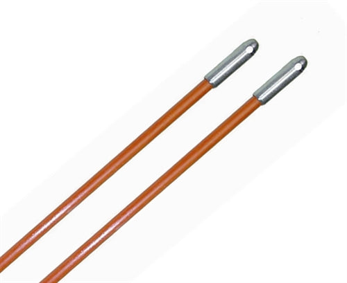 "Fiberfish II Rod, 6' long x 3/16" Diameter Bullnose / Bullnose, Orange" (besm_FIB203)