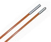 "Fiberfish II Rod, 6' long x 3/16" Diameter Bullnose / Female, Orange" (besm_FIB206)