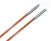 "Fiberfish II Rod, 3' long x 3/16" Diameter Male / Female, Orange" (besm_FIB215)