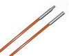 "Plastic Coated Fiberfish II Rod, 3' long x 3/16" Diameter Male / Female, Orange" (besm_PCF215)