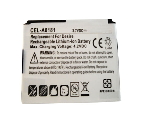 REPL. HTC DESIRE/NEXUS ONE BATTERY  (CEL-A8181)