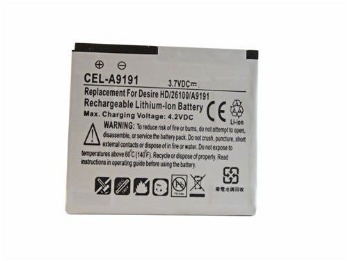 REPL. HTC DESIRE HD BATTERY   (CEL-A9191)