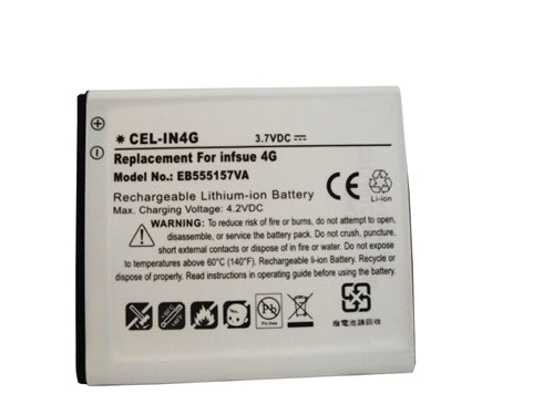 REPL. SAMSUNG INFUSE 4G BATTERY  (CEL-IN4G)