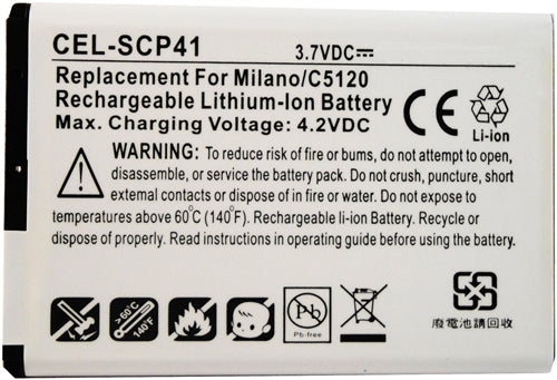 REPL. KYOCERA C5120 MILANO BATT  (CEL-SCP41)