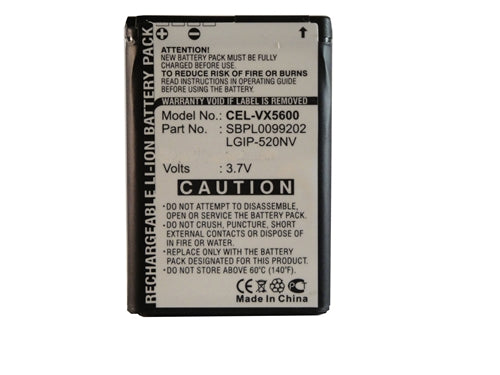 REPL. LG VX5600 BATTERY    (CEL-VX5600)