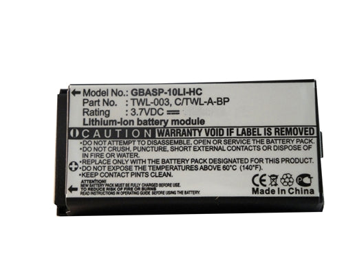 REPL. NINTENDO DSI HIGH CAP BATTERY (GBASP-10LI-HC)