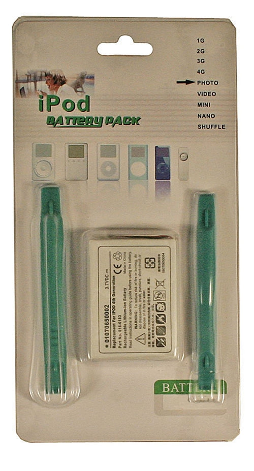 REPL. IPOD PHOTO BATTERY (PDA-116LI)