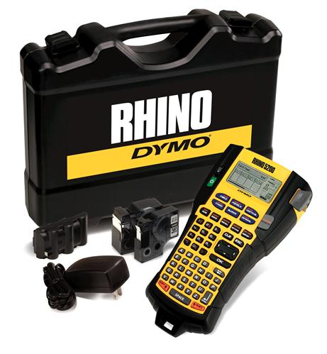 RhinoPro 5200 Industrial Label Maker Hard Case Kit (1756589)