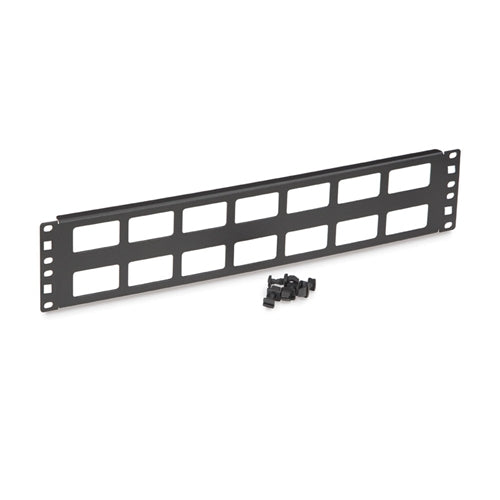 2U Cable Routing Blank (1902-1-002-02)