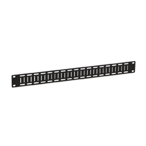 1U Flat Cable Lacing Panel (1903-1-001-01)