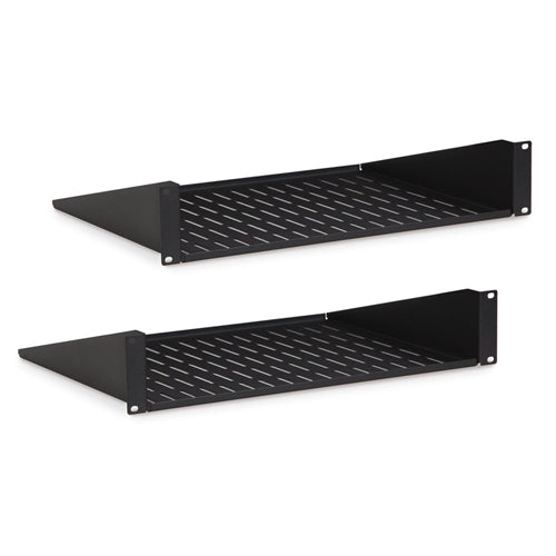 2U 14" Vented Component Shelf - 2 Pack (1906-3-222-02)