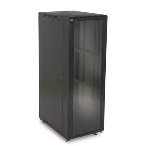 37U LINIER Server Cabinet - Glass/Solid Doors - 36" Depth (3101-3-001-37)