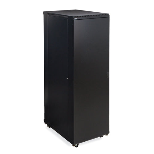 37U LINIER Server Cabinet - Solid/Convex Doors - 36" Depth (3104-3-001-37)