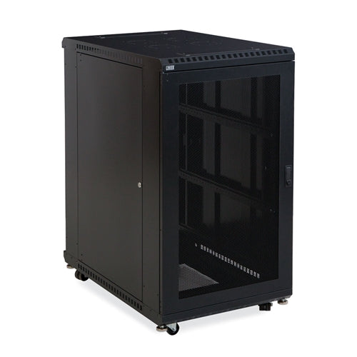 22U LINIER Server Cabinet - Vented/Vented Doors - 36" Depth (3107-3-001-22)