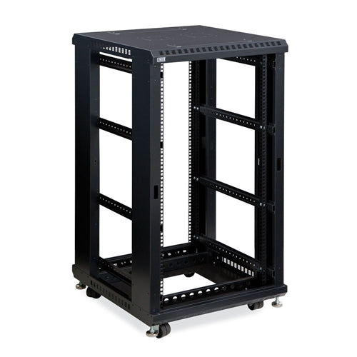 22U LINIER Open Frame Server Rack - No Doors/Side Panels - 24" Depth (3170-3-024-22)