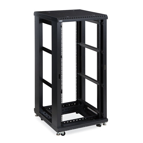 27U LINIER Open Frame Server Rack - No Doors/Side Panels - 24" Depth (3170-3-024-27)