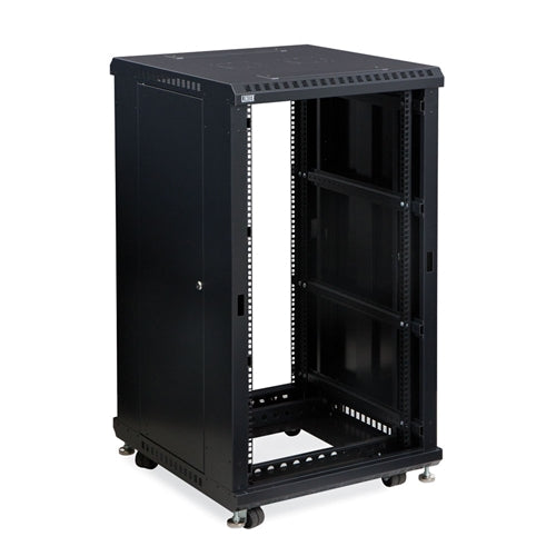 22U LINIER Open Frame Server Rack - No Doors - 24" Depth (3180-3-024-22)