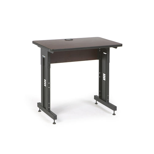 36" W x 24" D Training Table  - African Mahogany (5500-3-004-23)