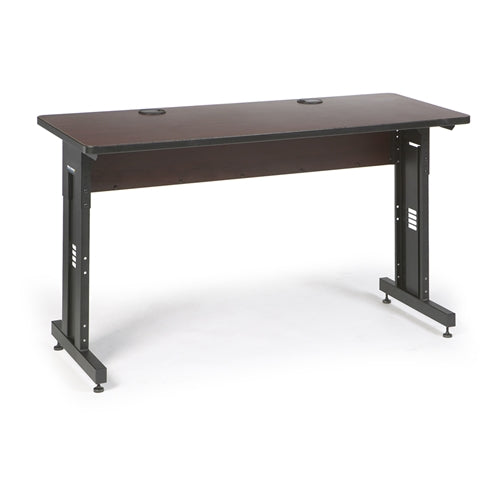 60" W x 24" D Training Table - African Mahogany (5500-3-004-25)