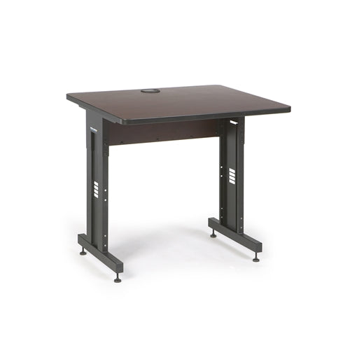 36" W x 30" D Training Table  - African Mahogany (5500-3-004-33)