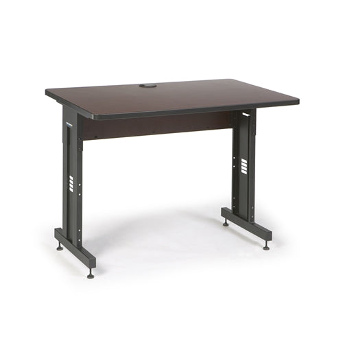 48" W x 30" D Training Table - African Mahogany (5500-3-004-34)