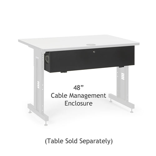 48" Training Table Cable Management Enclosure (5500-3-100-48)