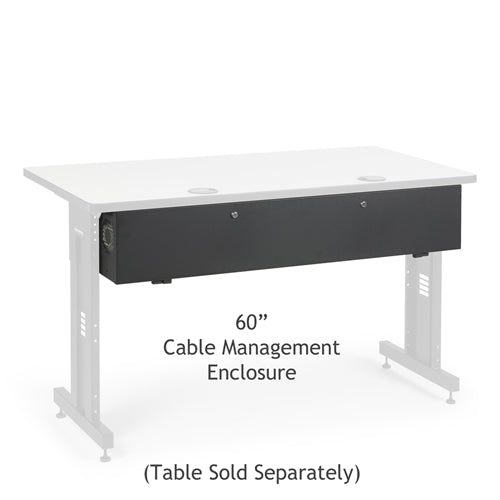 60" Training Table Cable Management Enclosure (5500-3-100-60)