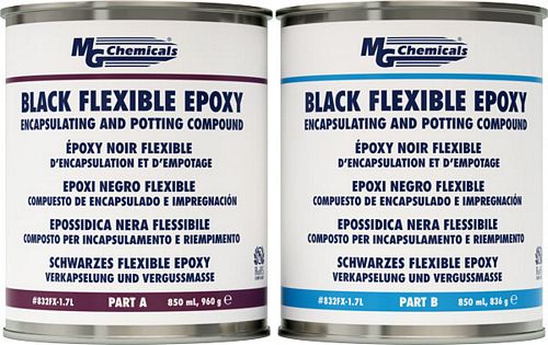 Epoxy Potting Compound, Flexible (Ratio 1:1) (mg_832FX-1.7L)