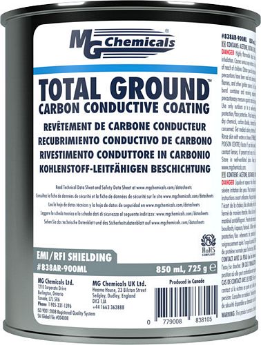 Total Ground, Carbon Conductive Coating (mg_838AR-900ML)