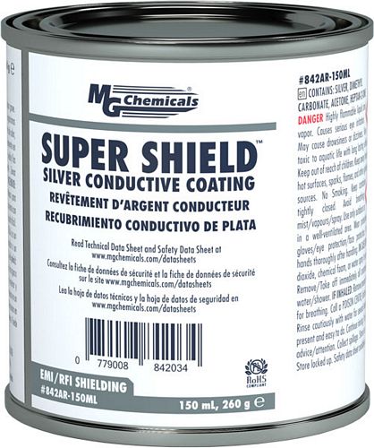 SUPER SHIELDÂ Silver Conductive Coating (mg_842AR-150ML)