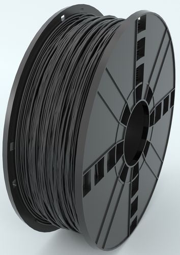 PETG, 1.75 mm, 1 KG SPOOL - PREMIUM 3D PRINTER FILAMENT -  BLACK (mg_PETG17BK1)