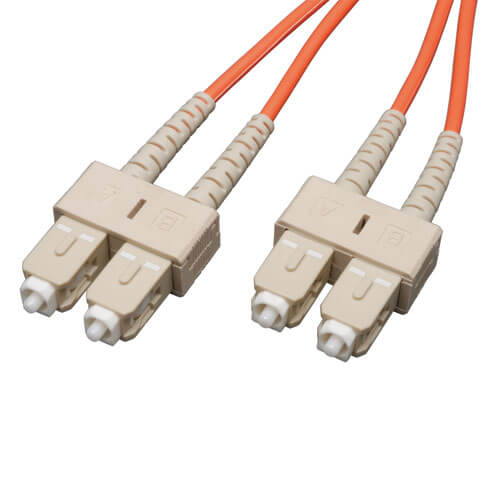 "Duplex Multimode 62.5/125 Fiber Patch Cable (SC/SC), 5M (16-ft.)" (tripp_N306-05M)