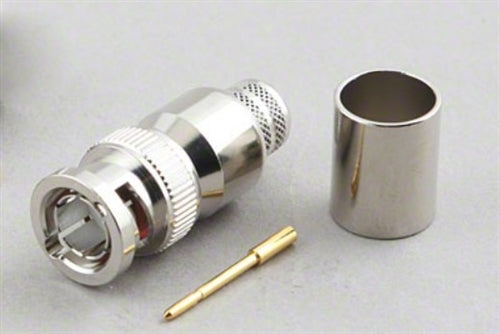 "FOR RG-11 3-PC CRIMP PLUG, 75 OHM" (BNC-3029-11)