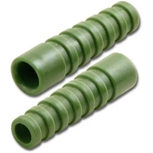 "PLASTIC CABLE BOOT FOR RG-59, GREEN" (BTS-59-GN)