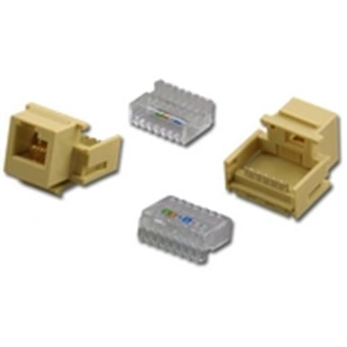 "VOICE CONNECTOR,IDC TYPE, DEC JACK IVORY" (DC-VC2-6D-IV)