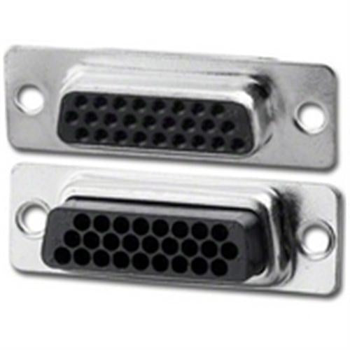 "HiDen D-SUB 26PIN/F CRIMP HOUSING, TIN" (DHD-26HS)