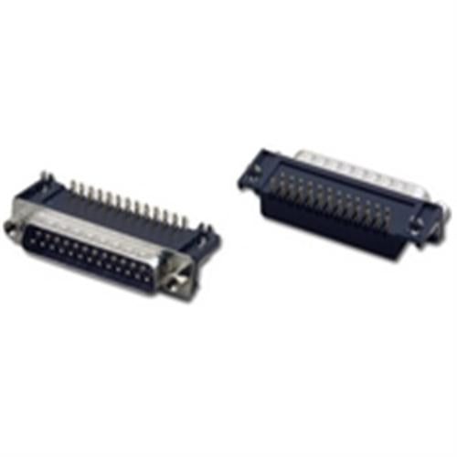 .380" FtPrnt 25PIN/M D-SUB Rt.ANGLE PCBM (DRB-25PM)